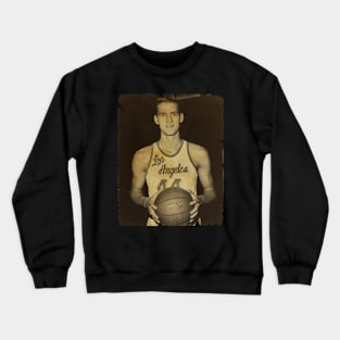 Jerry West - Vintage Design Of Basketball Crewneck Sweatshirt